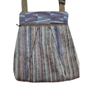 Striped Boho Maruca Multicolor Shoulder Crossbody Sling Style Purse